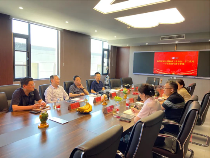 “訪企問需，聚焦發(fā)展”——中國軸協(xié)理事長周宇一行蒞臨鴻元軸承調研指導工作